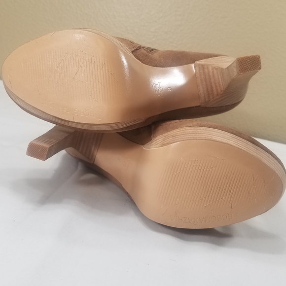 BCBGMaxAzria tan all leather booties - Picture 9 of 11